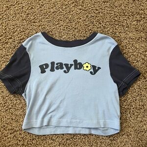 Pacsun playboy crop top